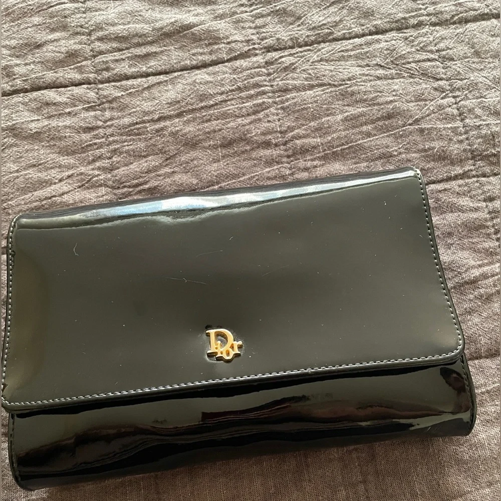 Black vintage clutch - Picture 1 of 8